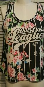 Papaya Out of Your League Black & White Stripes